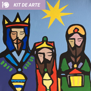 Kit de Arte: Los Tres Reyes