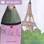 Kit de arte: Oh la la París
