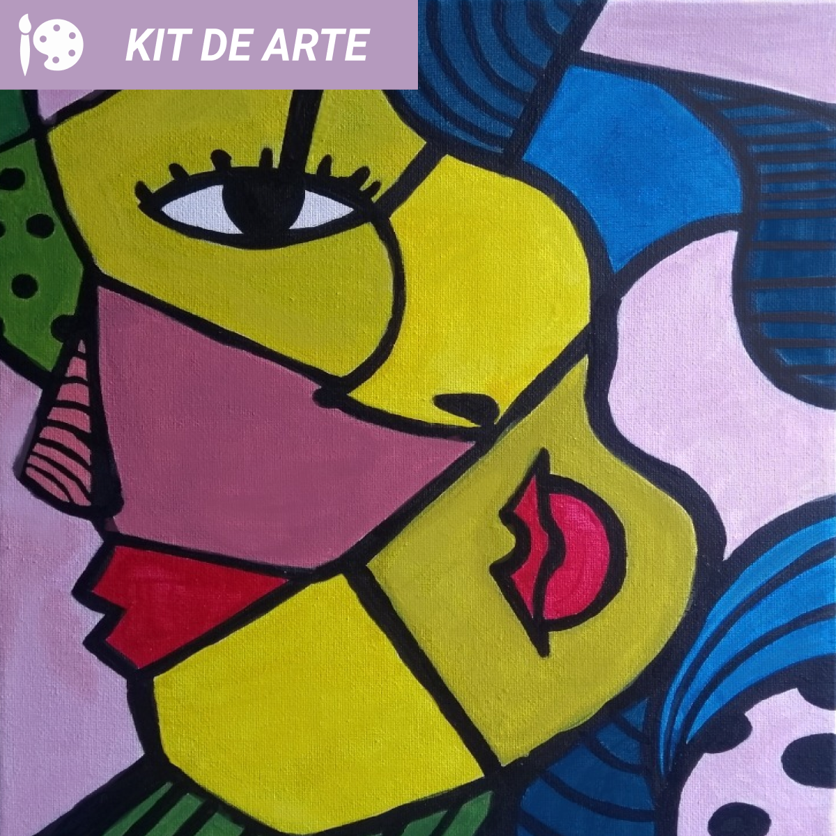 Kit de Arte: Mujer cubista
