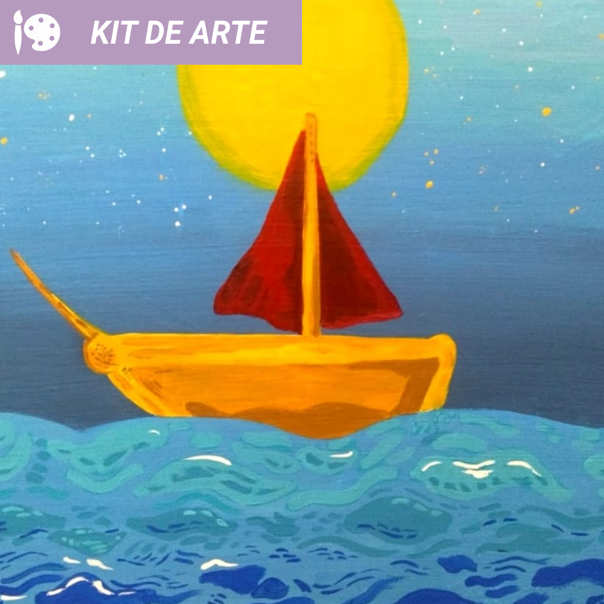Kit de arte: Barquito