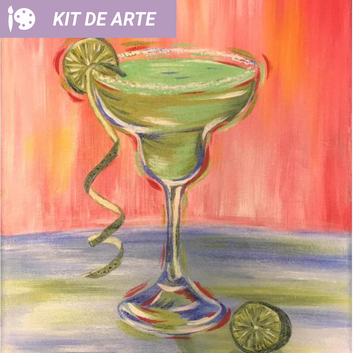 Kit de Arte: Copa de margarita