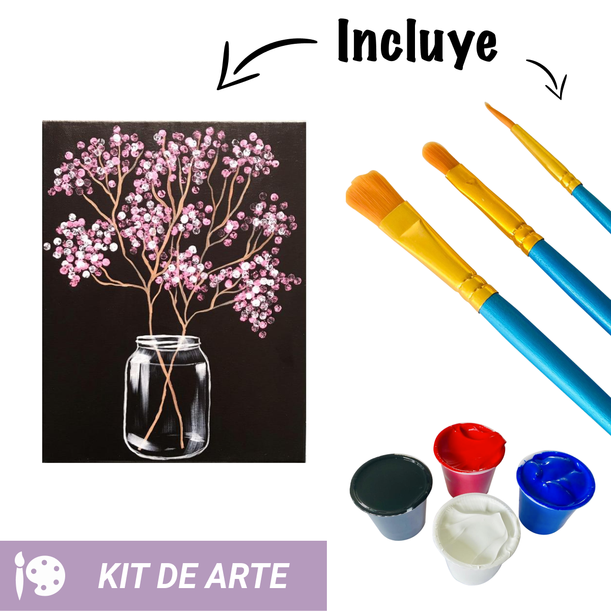 Kit de Arte: Aliento de Bebé