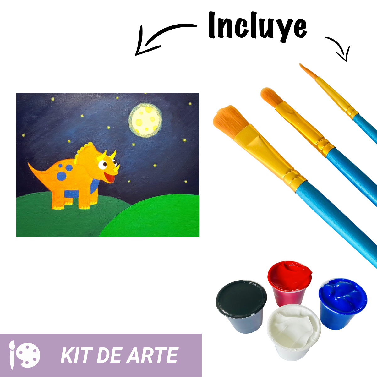 Kit de Arte: Dinosaurio
