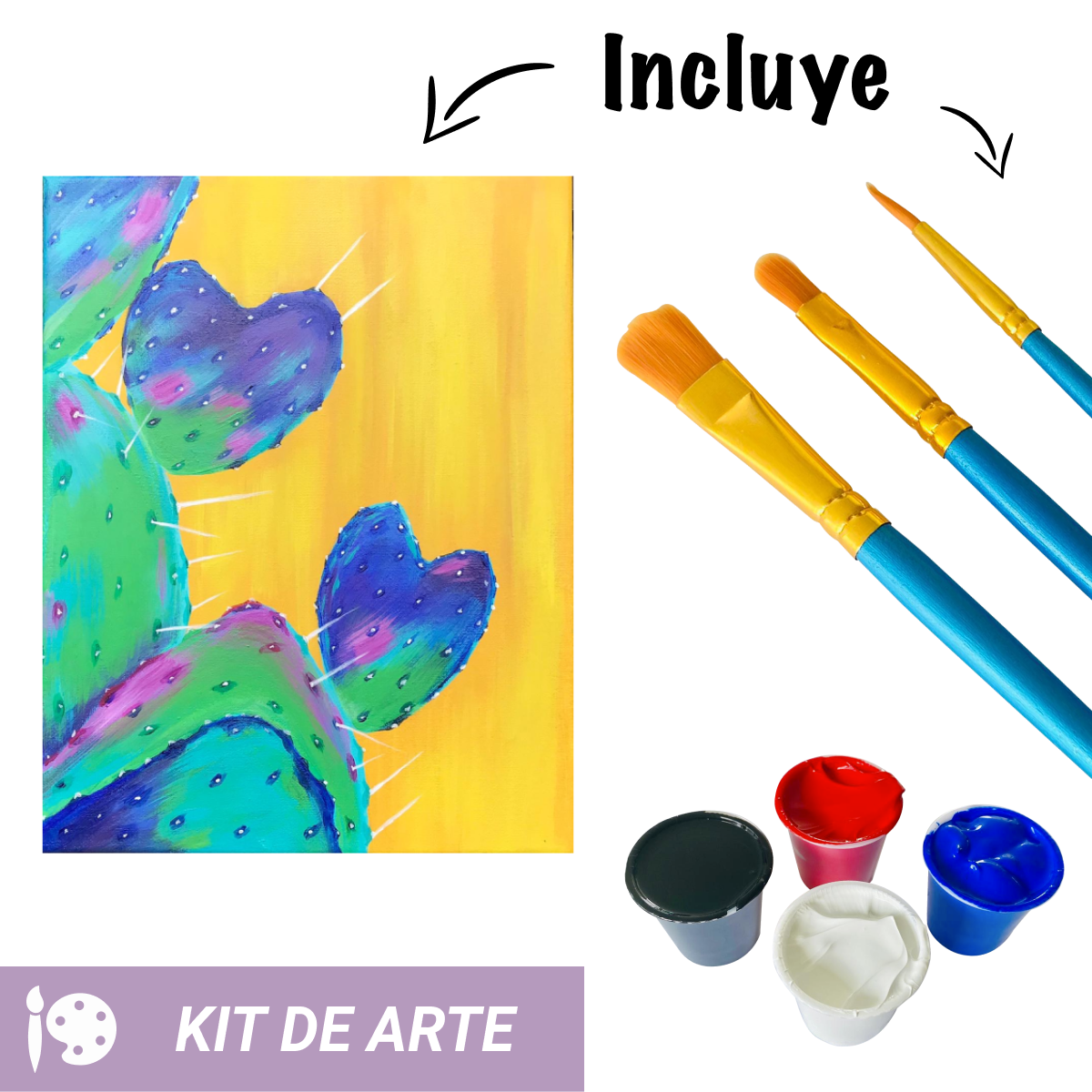 Kit de Arte: Cactus
