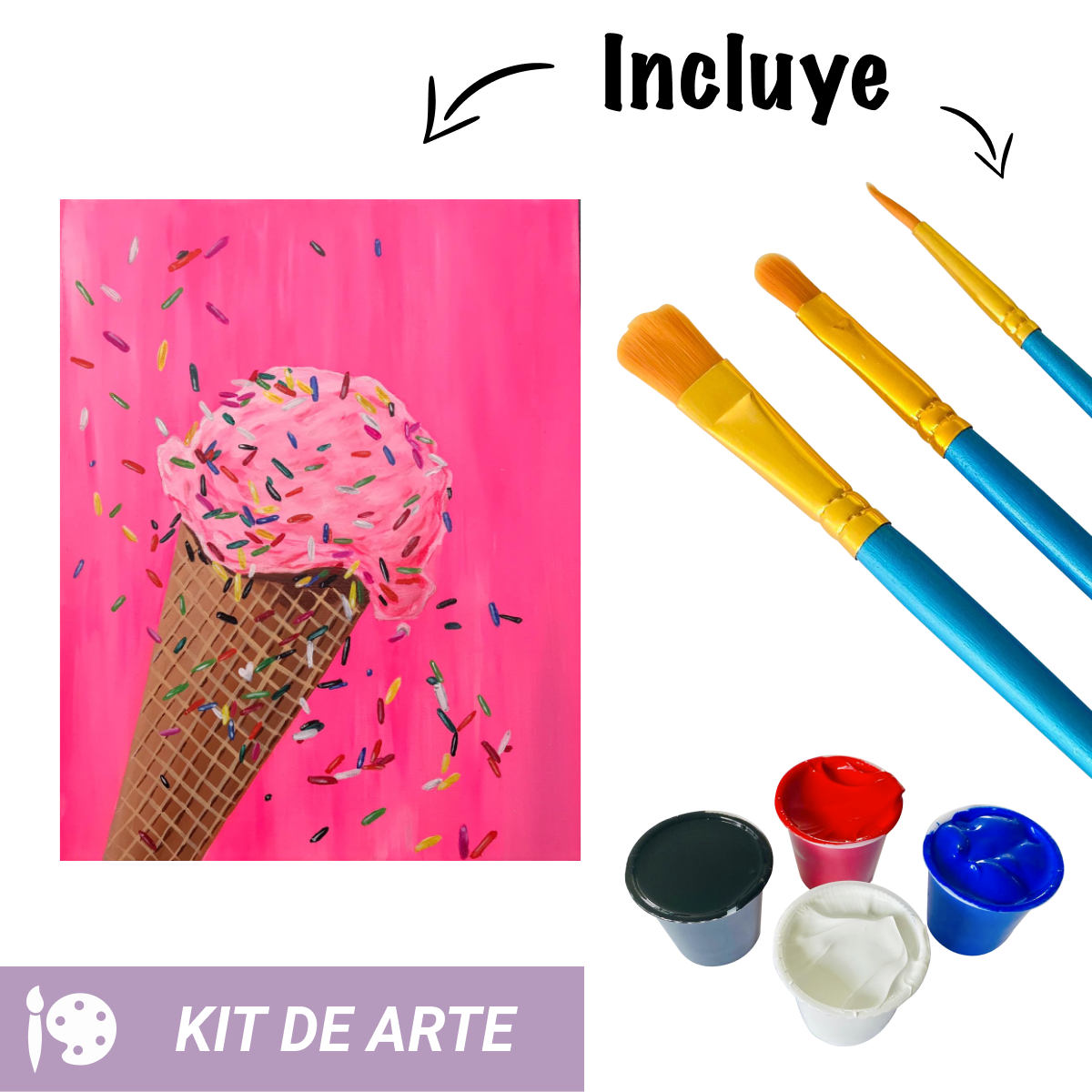 Kit de Arte: Helado