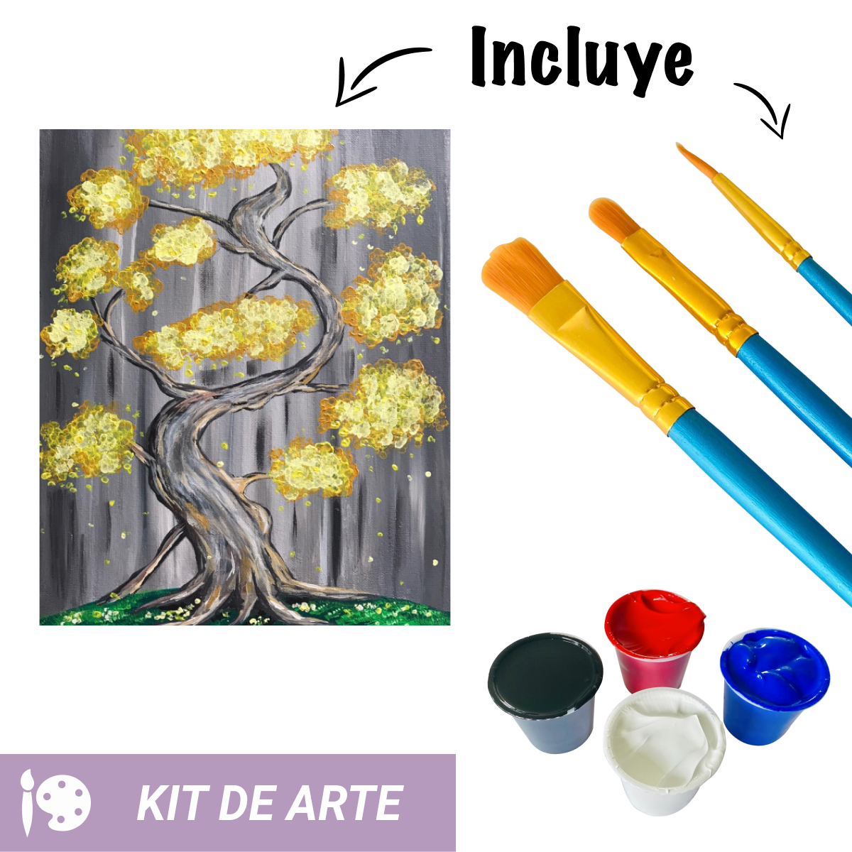 Kit de arte: Árbol Amarillo