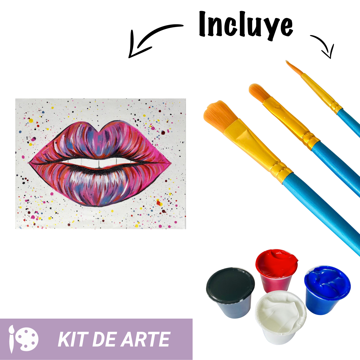 Kit de Arte: El Beso