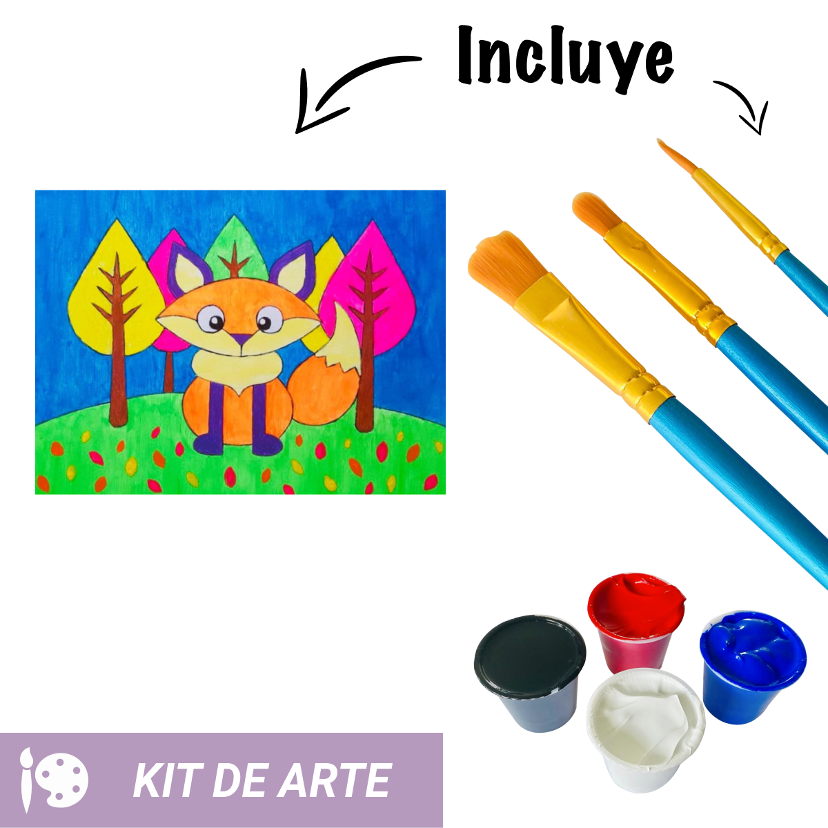 Kit de Arte: Zorrito