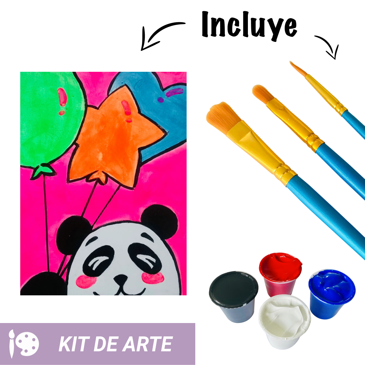 Kit de Arte: Panda