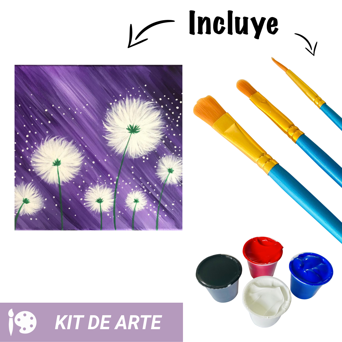 Kit de Arte: Diente de León