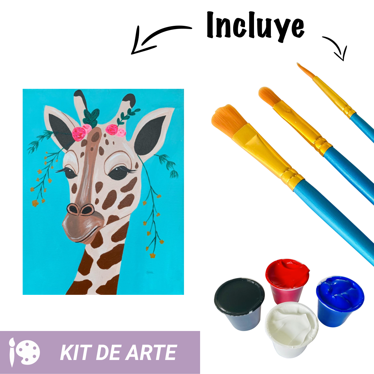 Kit de Arte: Jirafa