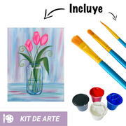 Kit de arte: Tulipanes