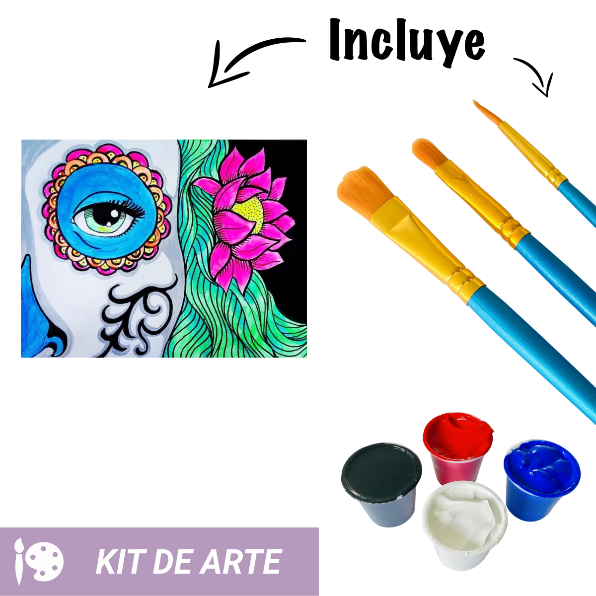 Kit de Arte: Catrina