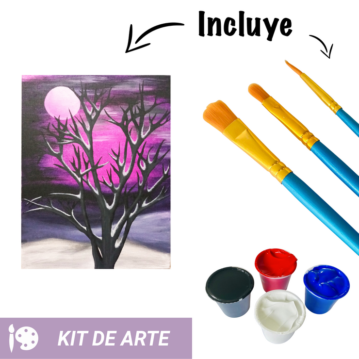 Kit de arte: Noche Púrpura