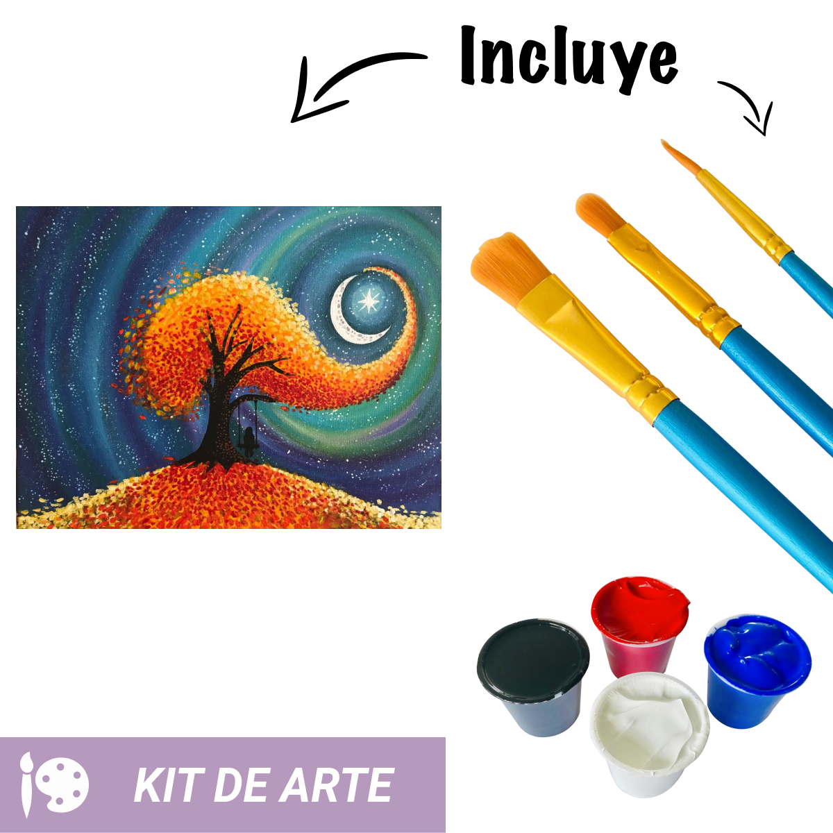 Kit de Arte: Noche de Otoño