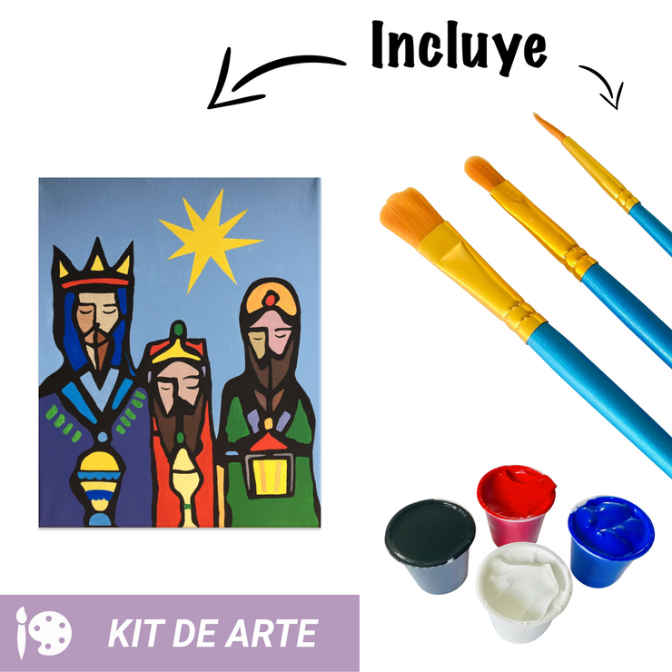 Kit de Arte: Los Tres Reyes