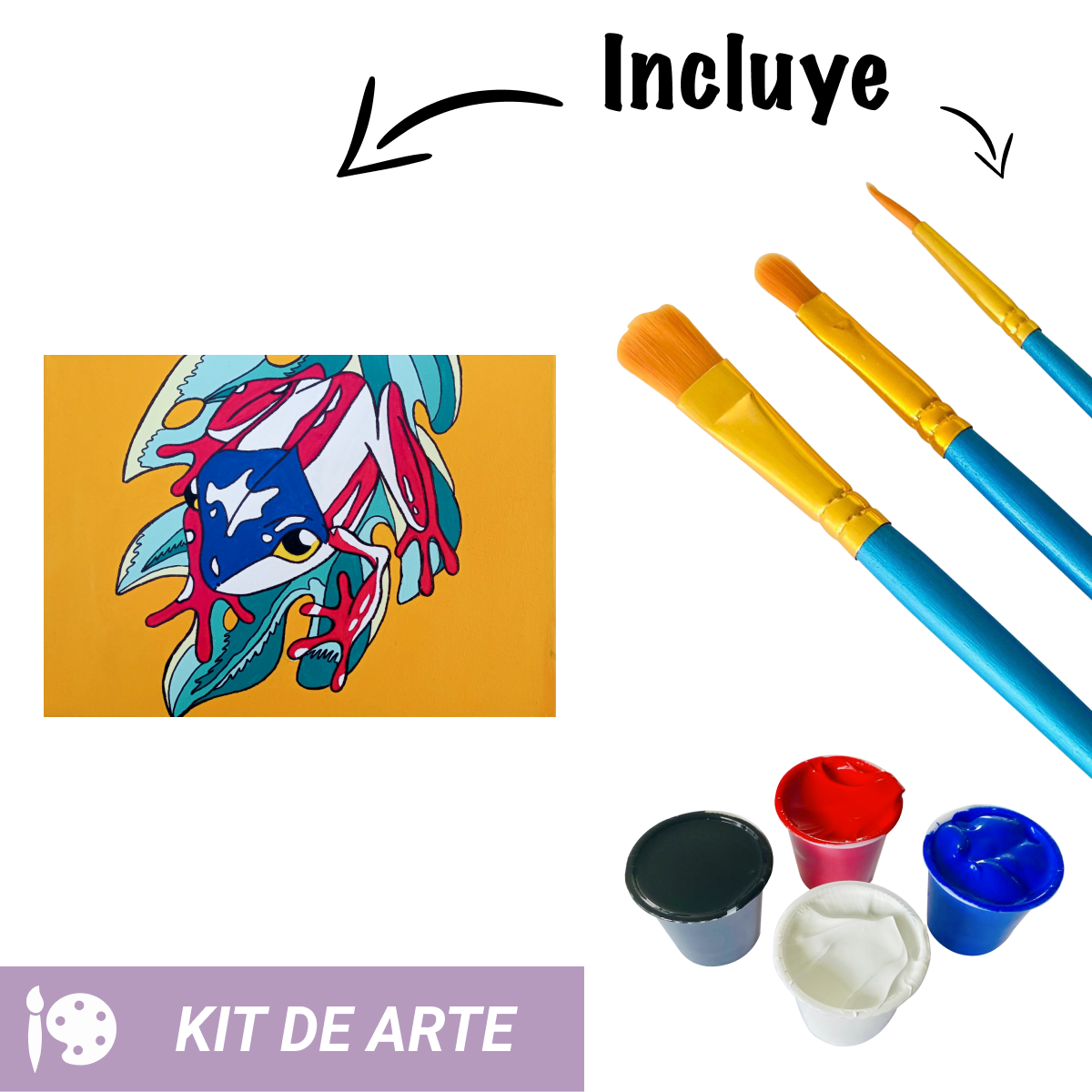 Kit de Arte: Coquí