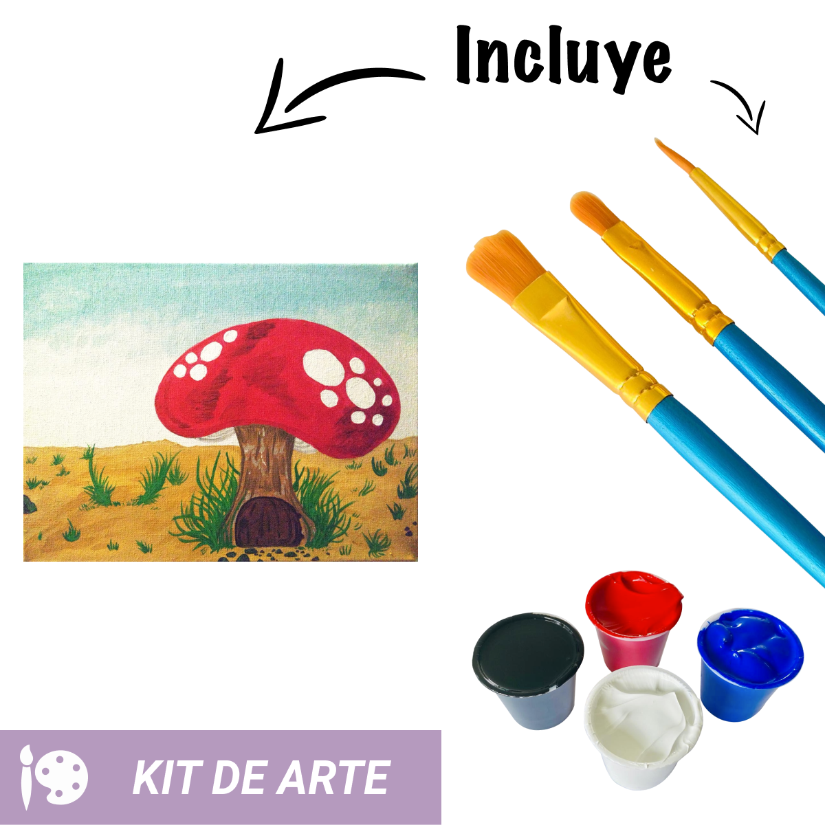 Kit de Arte: Hongo