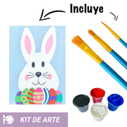 Kit de Arte: Conejo de Pascua