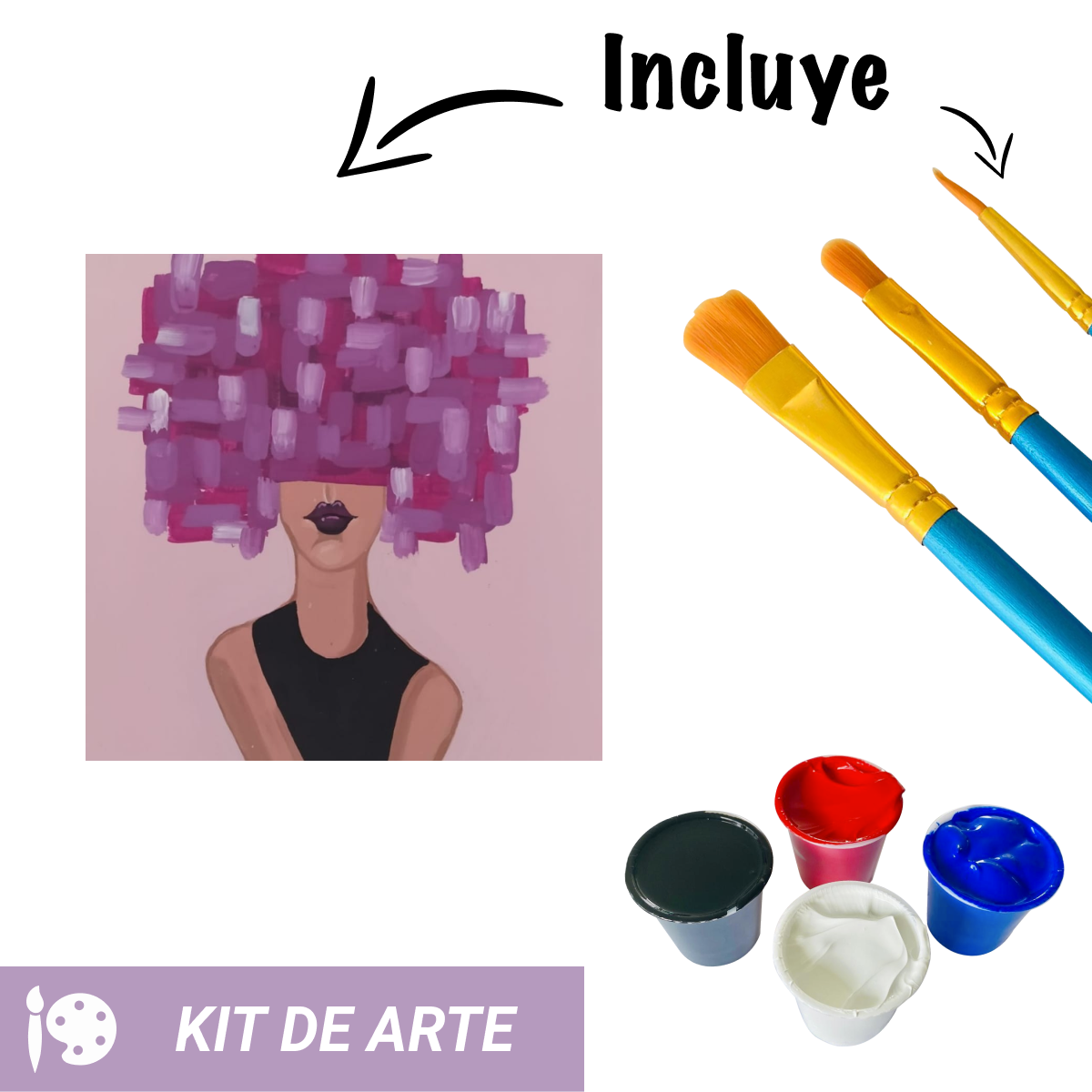Kit de Arte: Mujer Moderna