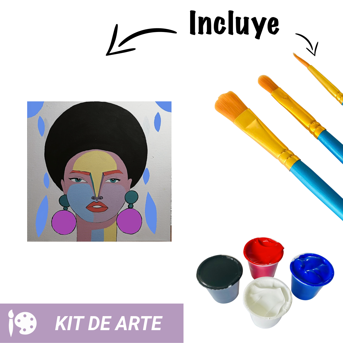 Kit de Arte:  Belleza Afro