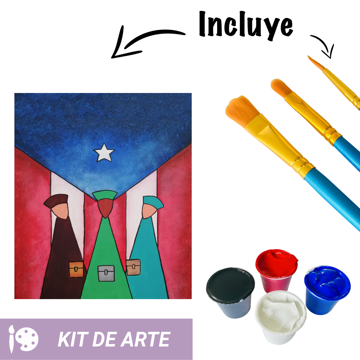 Kit de arte: Noche de reyes