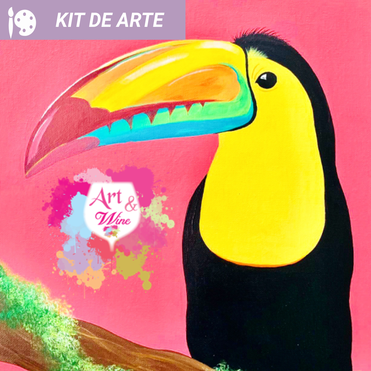 Kit de arte: Tucán